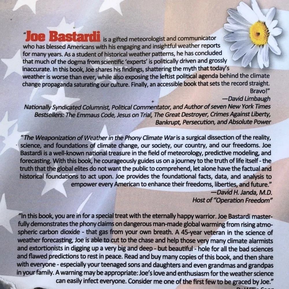 The Weaponization of Weather in the Phony Climate War Book